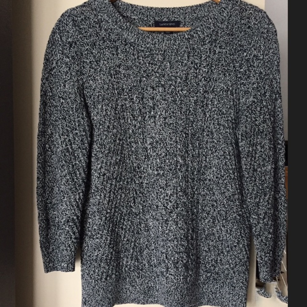 Lands End sweater MP size 10-12